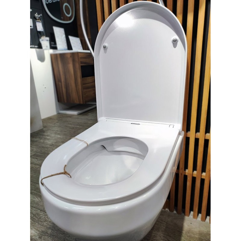 Подвесной унитаз AM.PM Spirit FlashClean C701700WH 2.0, безободковый