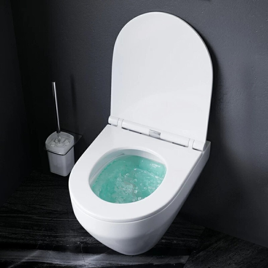 Подвесной унитаз AM.PM Spirit FlashClean C701700WH 2.0, безободковый