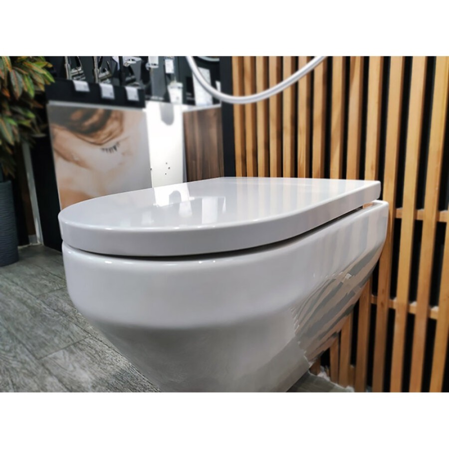 Подвесной унитаз AM.PM Spirit FlashClean C701700WH 2.0, безободковый
