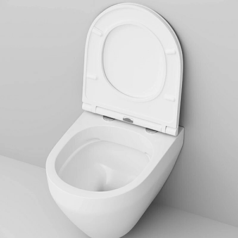 Подвесной унитаз AM.PM Spirit FlashClean C701700WH 2.0, безободковый
