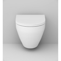 Подвесной унитаз AM.PM Spirit FlashClean C701700WH 2.0, безободковый