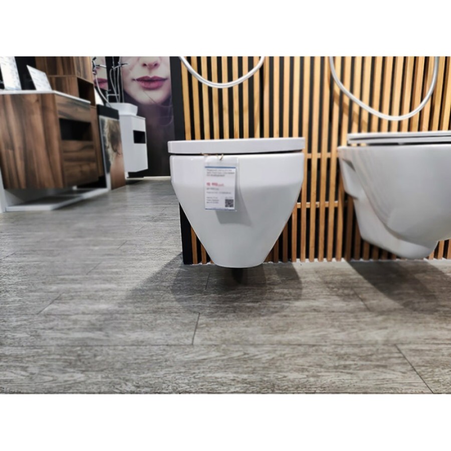 Подвесной унитаз AM.PM Spirit FlashClean C701700WH 2.0, безободковый