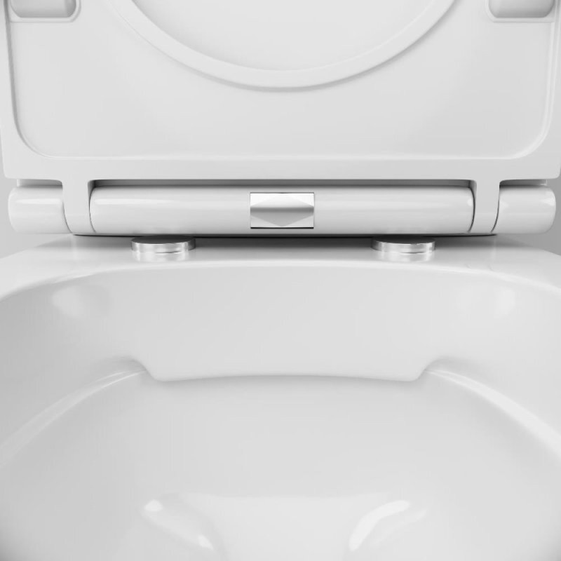 Напольный унитаз Am.Pm Spirit C708600WH FlashClean V2.0, безободковый