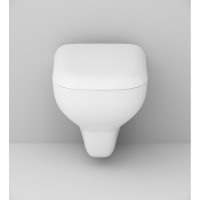 Подвесной унитаз Am.Pm Like C801700SC FlashClean, безободковый, с сиденьем микролифт