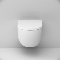 Подвесной унитаз Am.Pm Like FlashClean, безободковый, крышка-микролифт, C801701SC