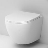 Подвесной унитаз Am.Pm Like C801900SC AquaSpin, безободковый, с сиденьем микролифт