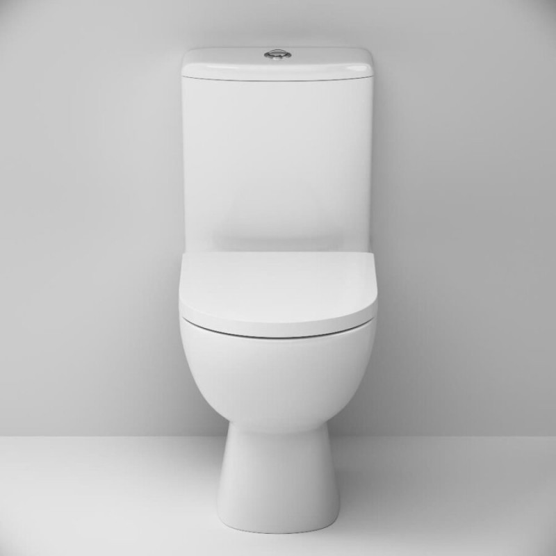 Напольный унитаз Am.Pm Sunny C85C8600SC, безободковый, с сиденьем микролифт, белый