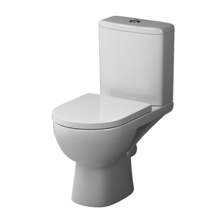 Напольный унитаз Am.Pm Sunny C85C8600SC, безободковый, с сиденьем микролифт, белый