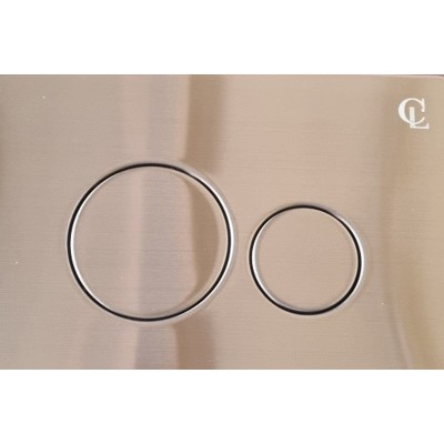 Кнопка для инсталляция Ceramalux DC/2-013 темная бронза