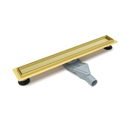 Трап CL6138G/70 Ceramalux матовое золото ,  щелевой,...