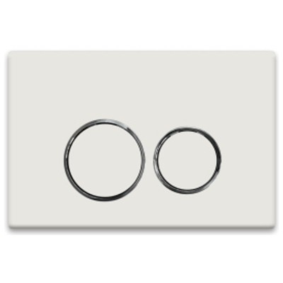 Кнопка для инсталляции Ceramalux DC-014 белый