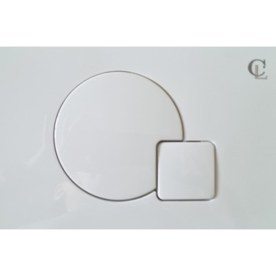 Кнопка для инсталляции Ceramalux PC-014 белый