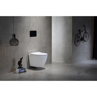 Унитаз  подвесной Ceramalux TR2196 TORNADO