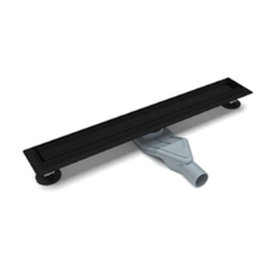 Трап CL6138D/70 Ceramalux черный матовый ,  щелевой,...