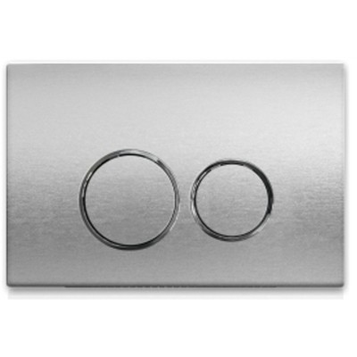 Кнопка для инсталляции Ceramalux серебро DC-011