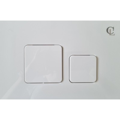 Кнопка для инсталляции Ceramalux KC-014 белый