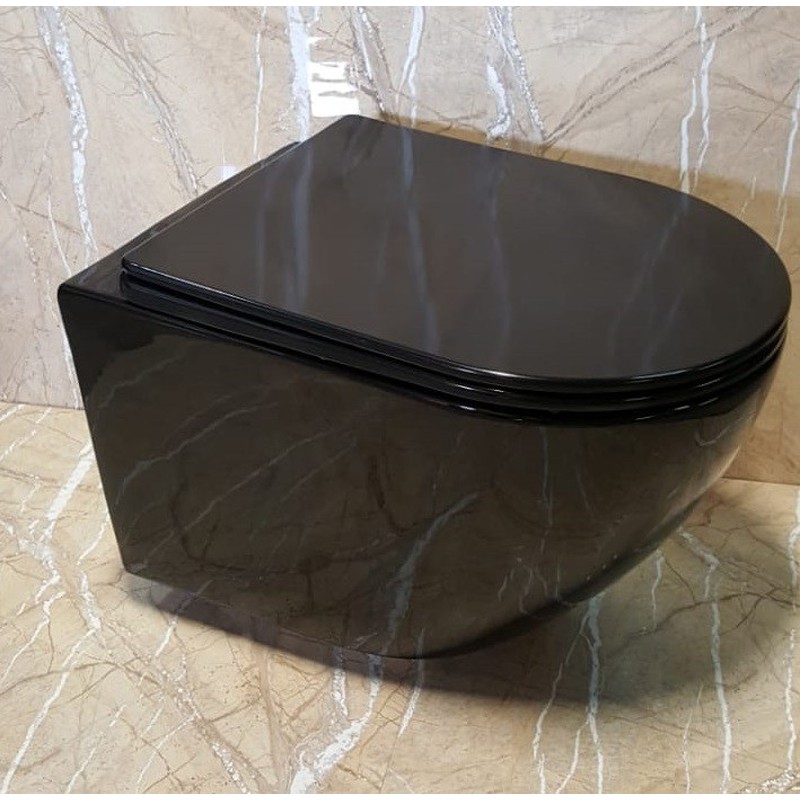 Унитаз подвесной CeramaLux 2196 -18