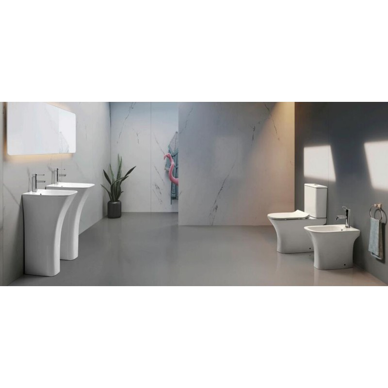 Унитаз напольный CeramaLux 1215A