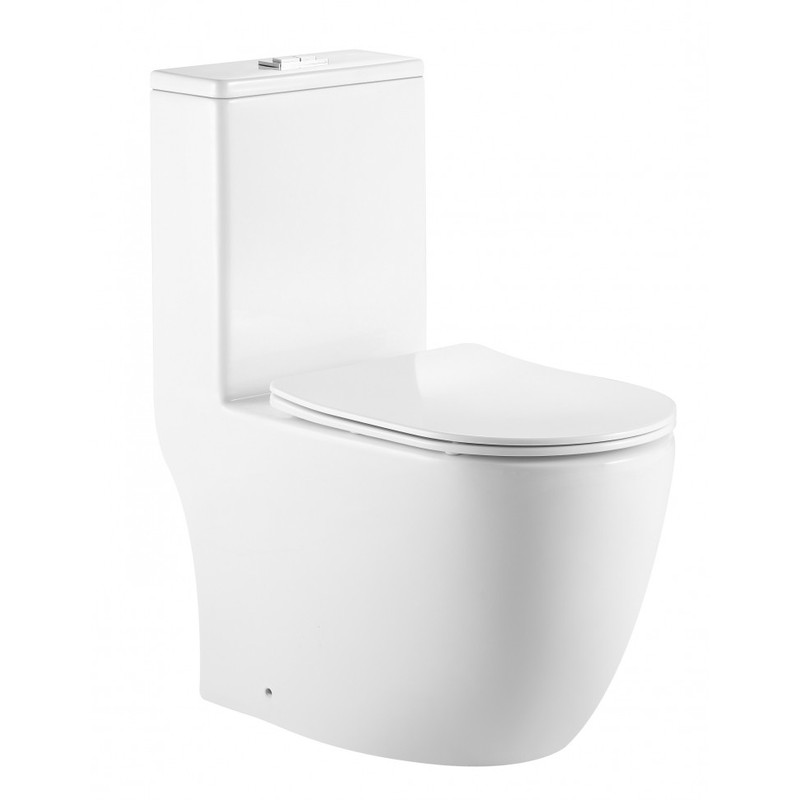 напольный унитаз ceramalux TR2176MN монолит