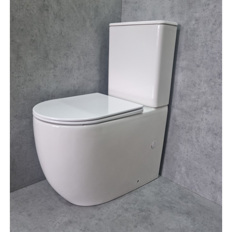 Унитаз напольный Ceramalux TR2176 TORNADO