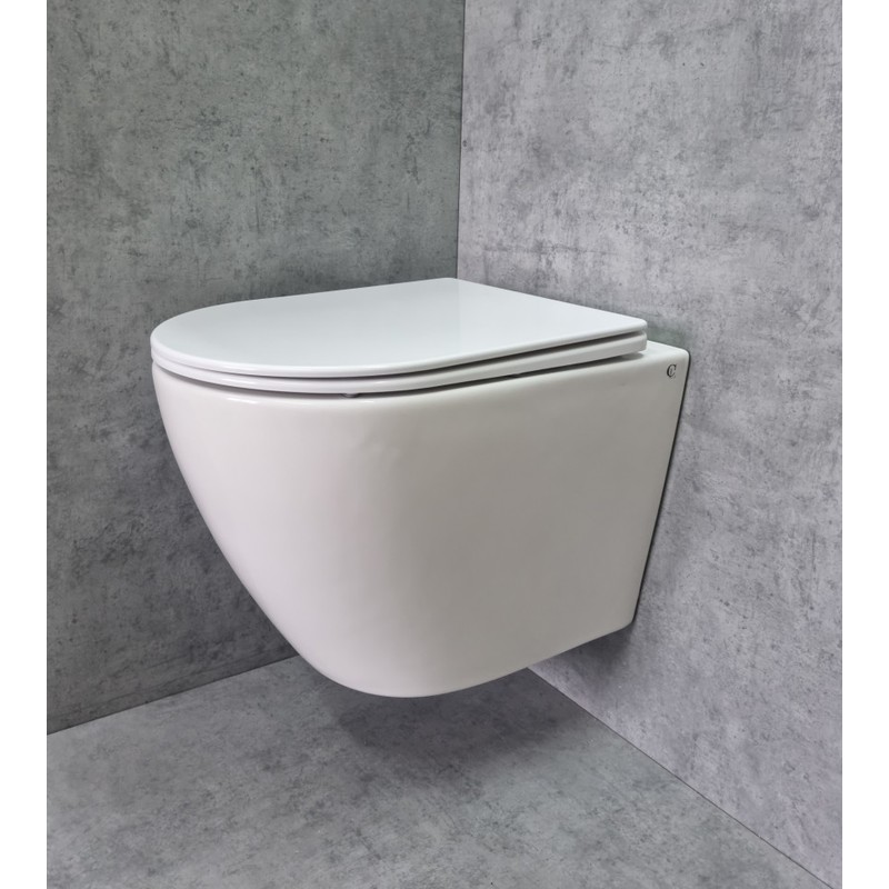 Унитаз  подвесной Ceramalux TR2196 TORNADO