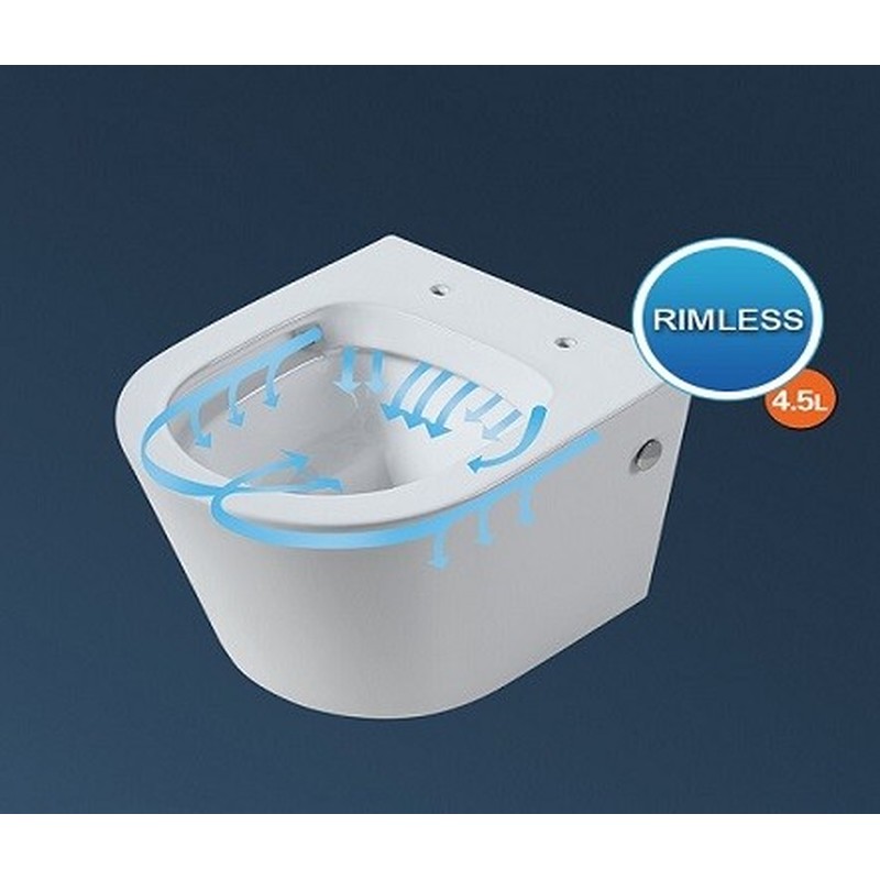 Унитаз подвесной CeramaLux B2330