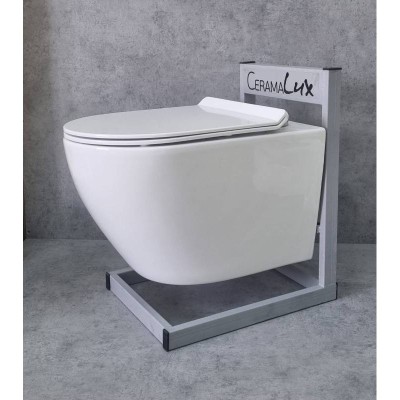 Унитаз подвесной CeramaLux 2196 -2