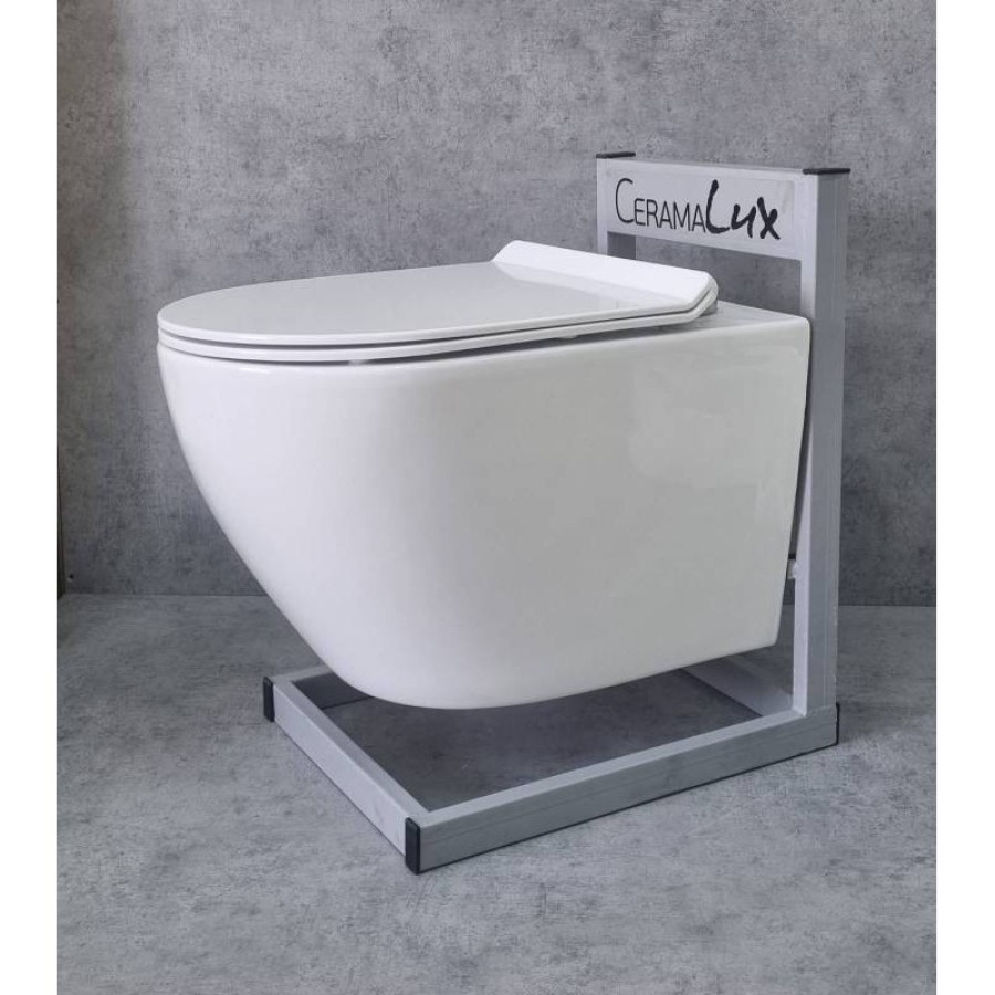Унитаз подвесной CeramaLux 2196 -2