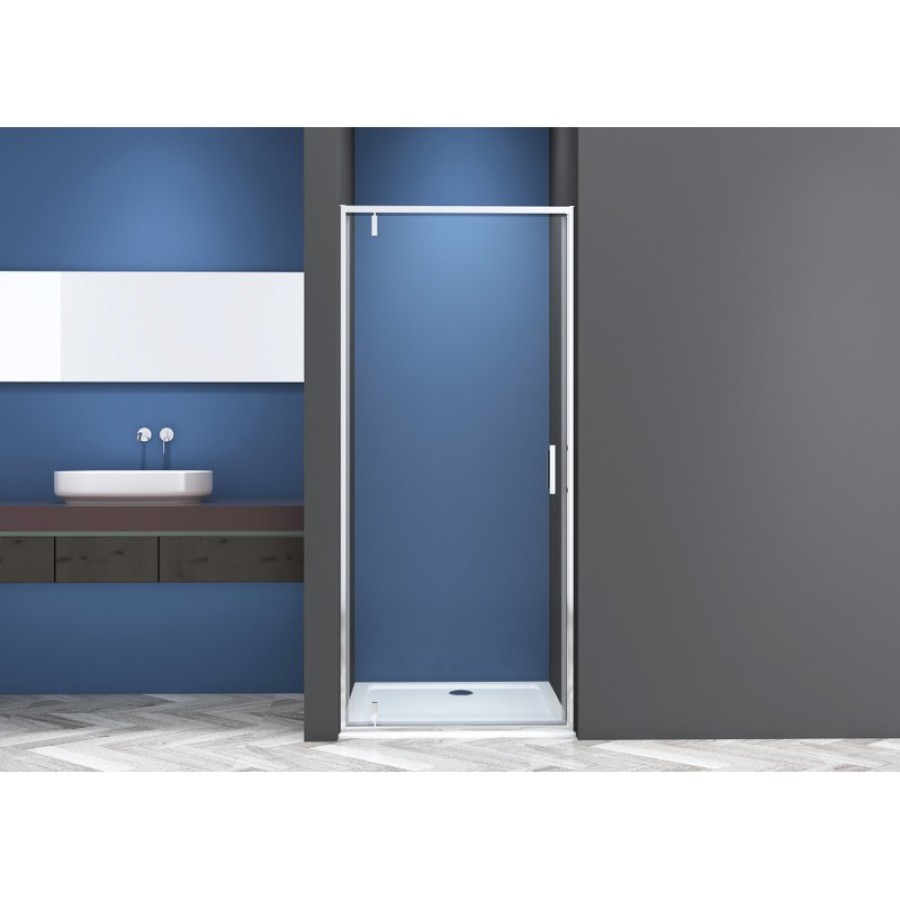 Душевая дверь CeramaLux распашная CL1020-80