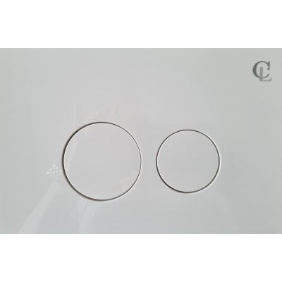 Кнопка для инсталляции Ceramalux DC/1-014 белый