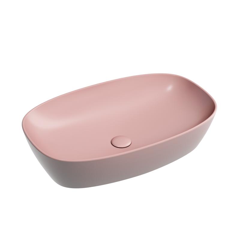 Раковина Ceramicanova Element CN6049MP розовая матовая Раковина Ceramicanova Element CN6049MP розовая матовая
