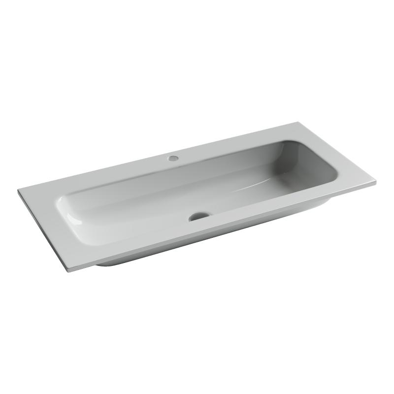 Мебельная раковина Ceramicanova Element CN7013 100 белая Мебельная раковина Ceramicanova Element CN7013 100 белая