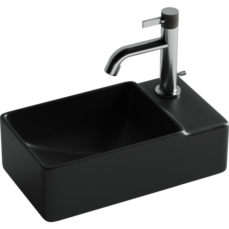 Рукомойник Ceramicanova Element CN5045MB R черная матовая