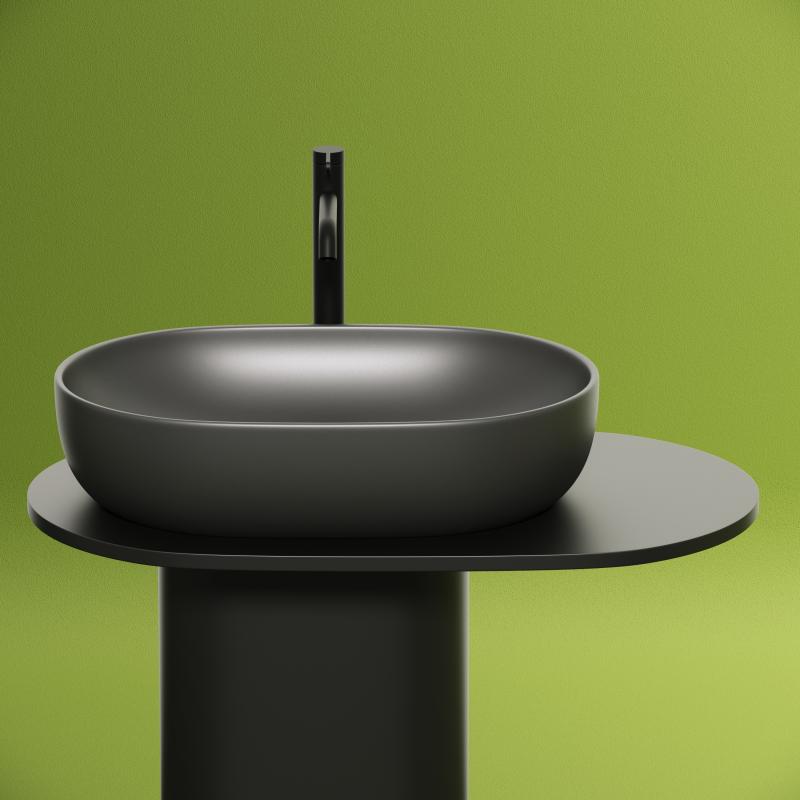 Раковина Ceramicanova Element CN6047MDH серая