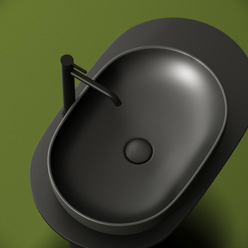 Раковина Ceramicanova Element CN6047MDH серая