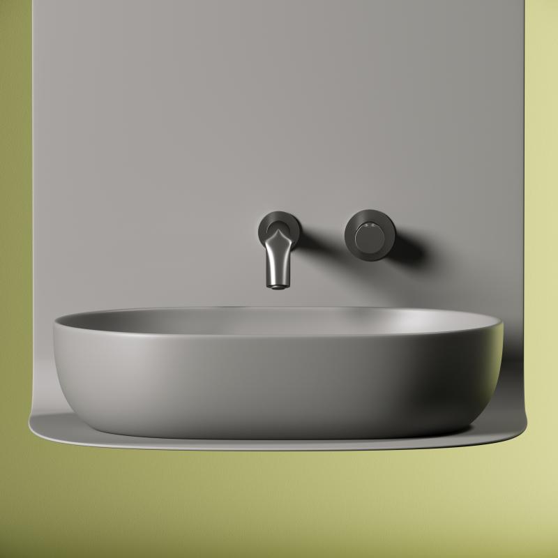 Раковина Ceramicanova Element CN6047MH серая