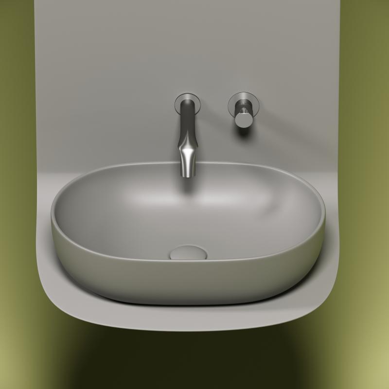 Раковина Ceramicanova Element CN6047MH серая