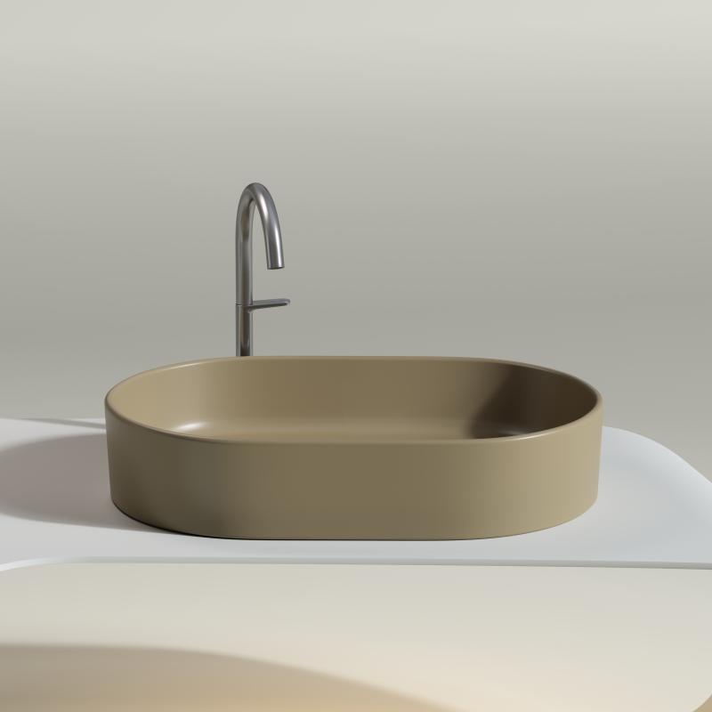 Раковина Ceramicanova Element CN6048MC капучино матовая