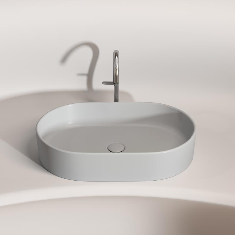 Раковина Ceramicanova Element CN6048MSG серая матовая