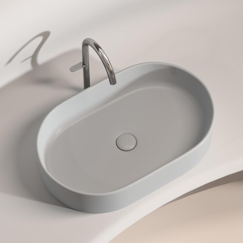 Раковина Ceramicanova Element CN6048MSG серая матовая