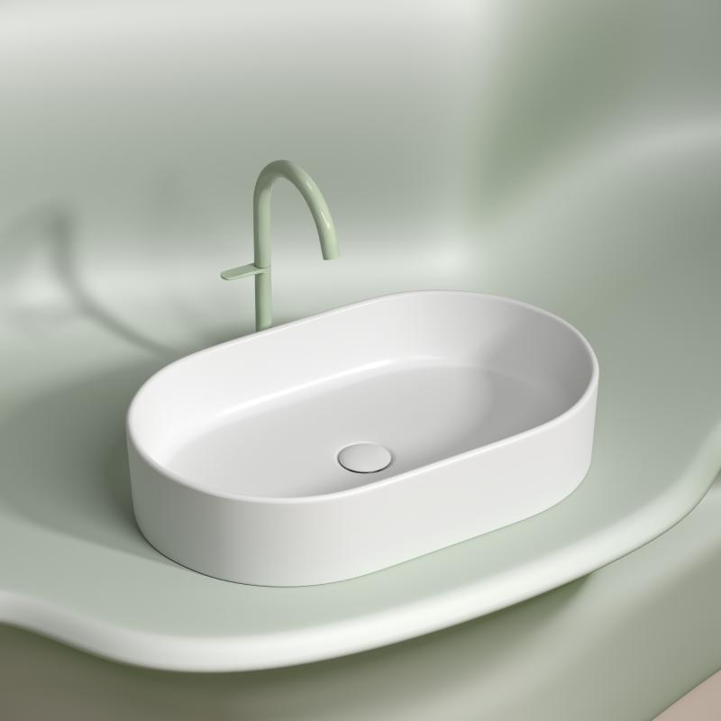 Раковина Ceramicanova Element CN6048MW Белая матовая