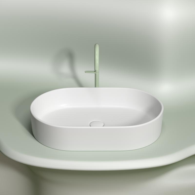 Раковина Ceramicanova Element CN6048MW Белая матовая