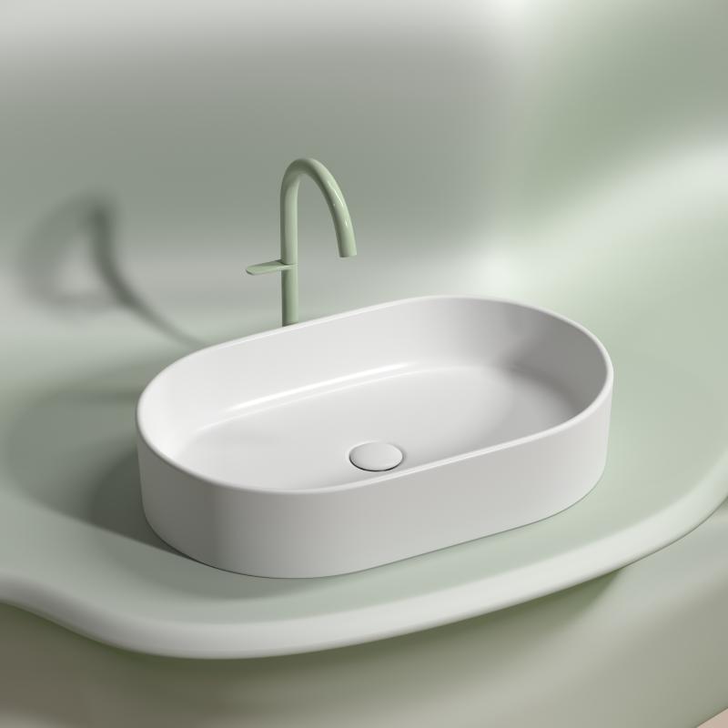 Раковина Ceramicanova Element CN6048MW Белая матовая