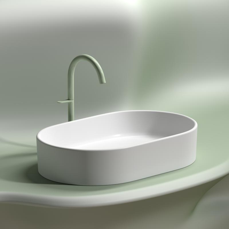 Раковина Ceramicanova Element CN6048MW Белая матовая