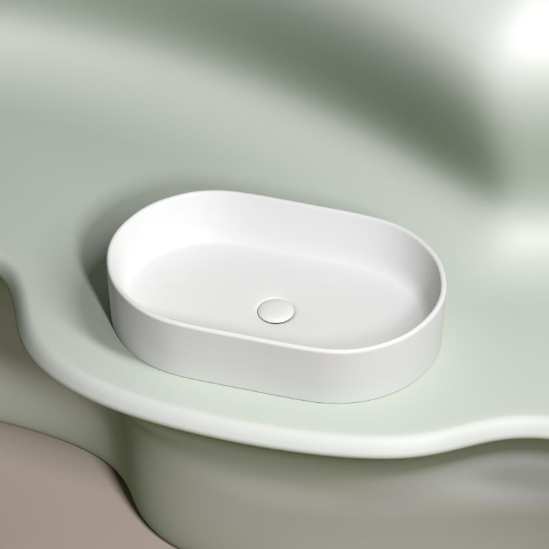 Раковина Ceramicanova Element CN6048MW Белая матовая