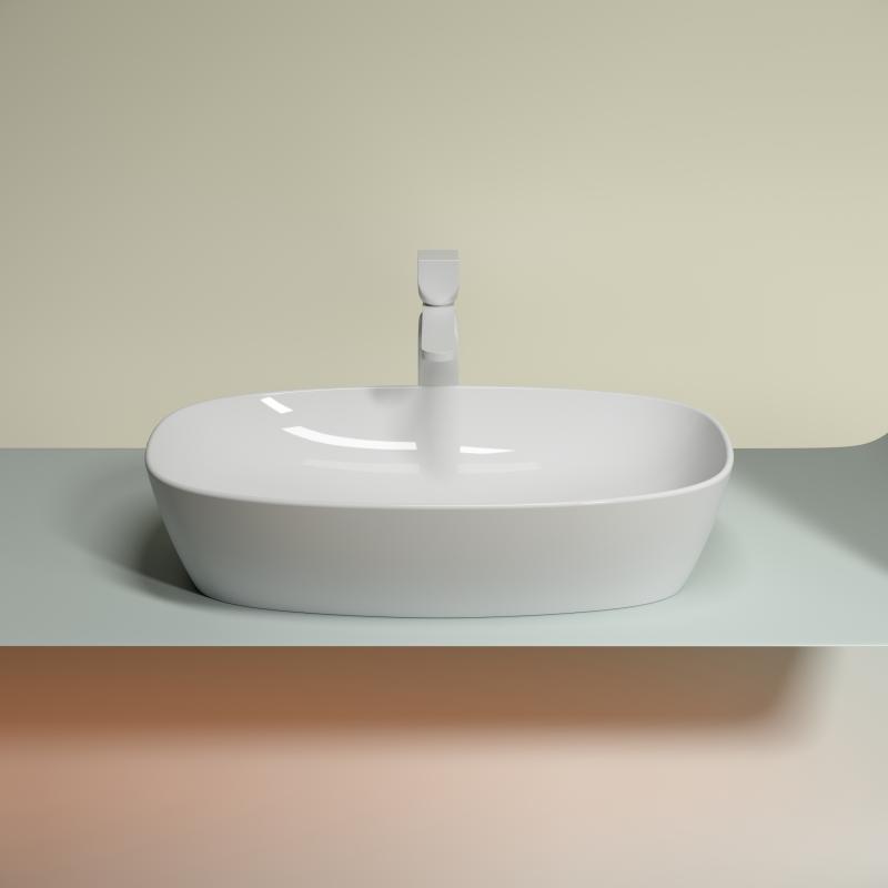Раковина Ceramicanova Element CN6049 белая глянцевая