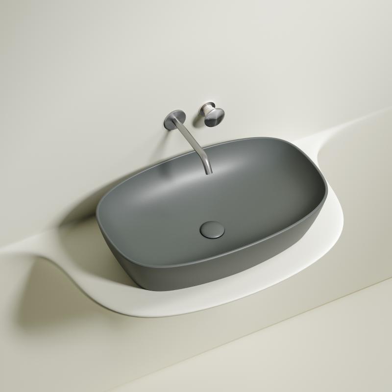 Раковина Ceramicanova Element CN6049MH антрацит матовая