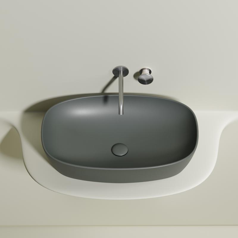 Раковина Ceramicanova Element CN6049MH антрацит матовая