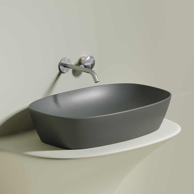 Раковина Ceramicanova Element CN6049MH антрацит матовая