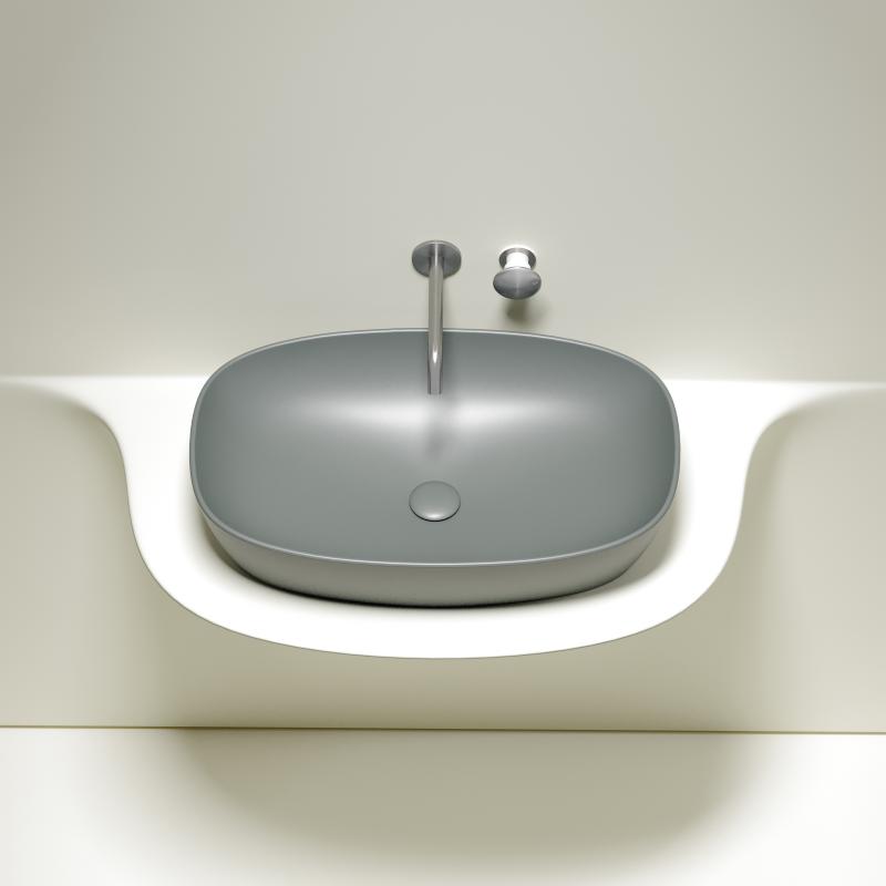 Раковина Ceramicanova Element CN6049MH антрацит матовая